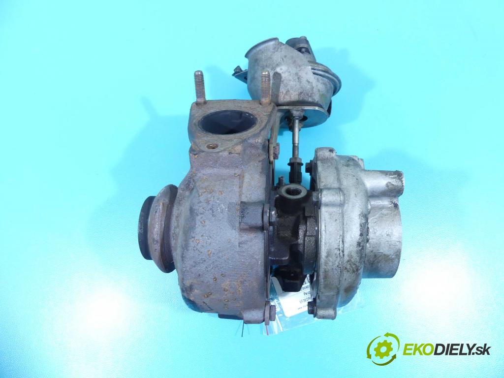 Peugeot 407 2.0 hdi 136 HP manual 100 kW 1997 cm3 4- turbodúchadlo, turbo 753556-2 (Turbodúchadlá (kompletné))