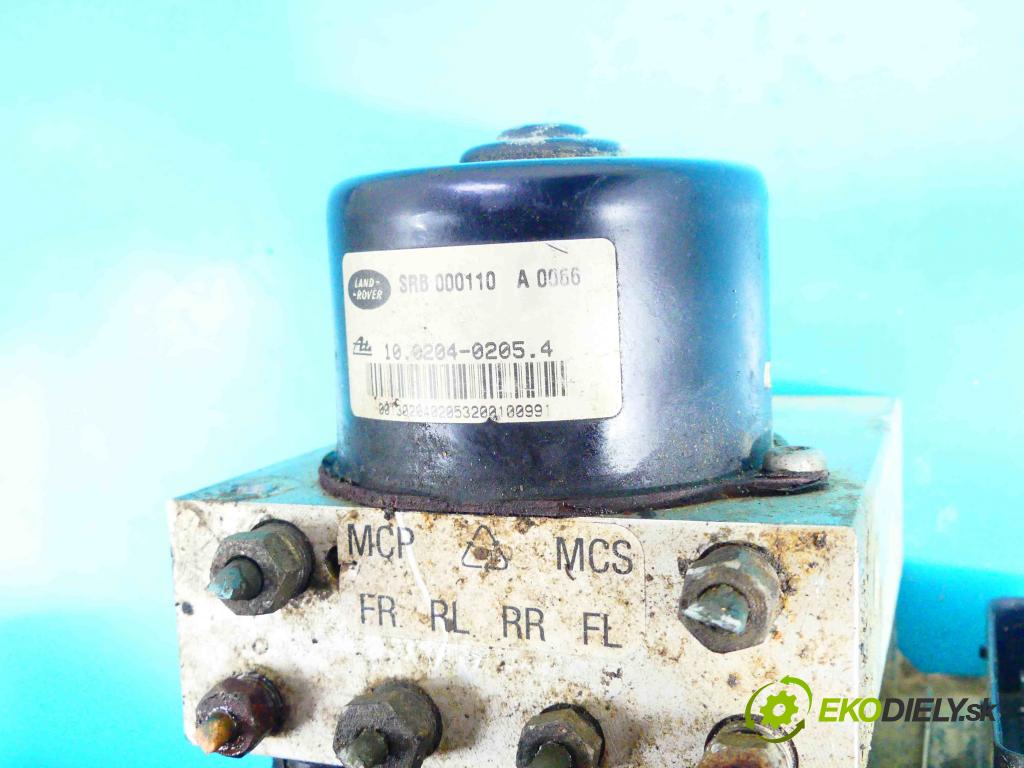 Land rover Freelander I 1998-2006 1.8 16V 120 HP manual 88 kW 1796 cm3 5- čerpadlo abs 10.0946-0851.3 (Pumpy ABS)
