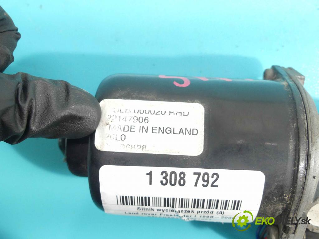 Land rover Freelander I 1998-2006 1.8 16V 120 HP manual 88 kW 1796 cm3 5- motor stieračov predné 22147906