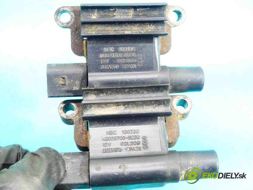 Land rover Freelander I 1998-2006 1.8 16V 120 HP manual 88 kW 1796 cm3 5- cievka zapaľovacia MB029700-8230 (Zapaľovacie cievky, moduly)