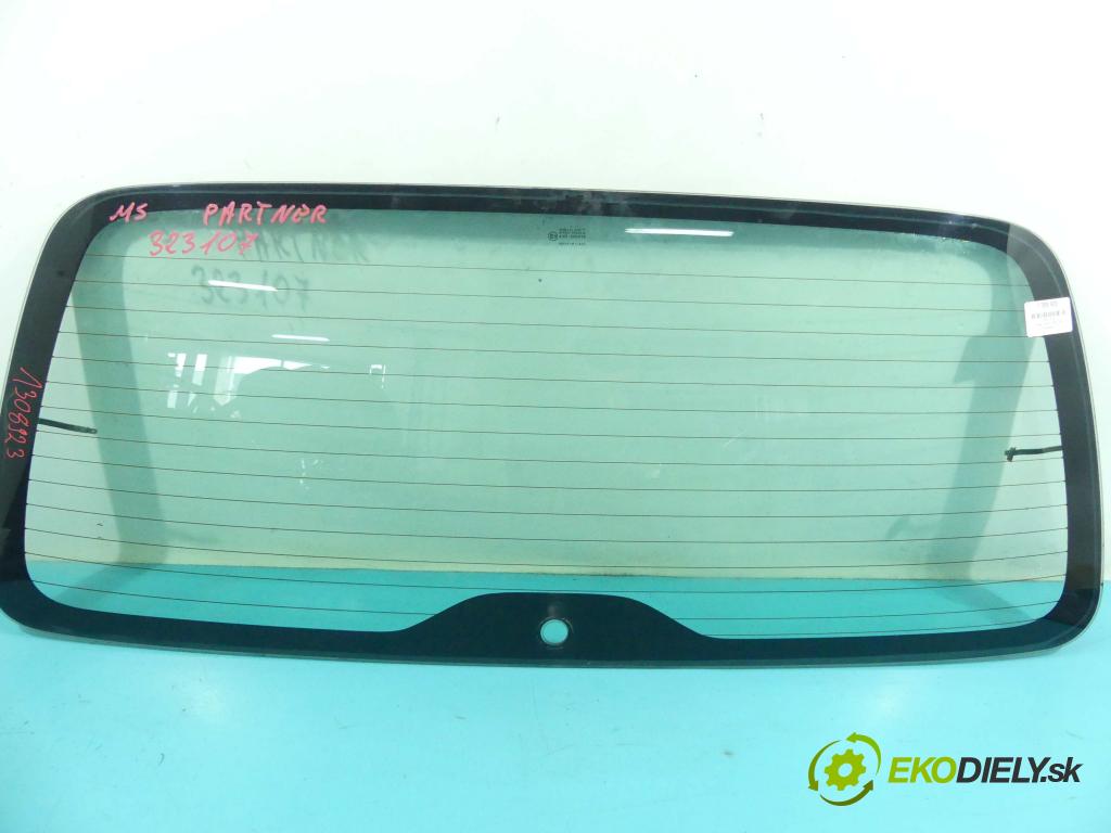 Peugeot Partner I 1996-2008 2.0 hdi 90 hp manual 66 kW 1997 cm3 5- sklo zadní  (Okna zadní)