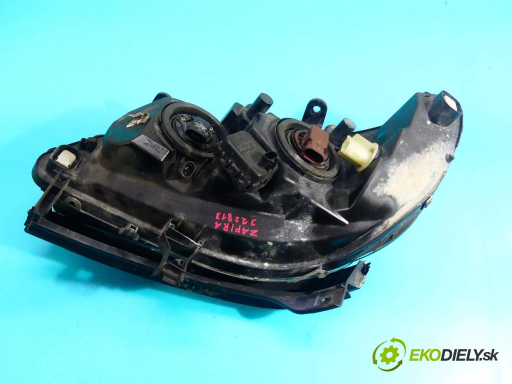 Opel Zafira A 1999-2005 2.2 dti 125 HP manual 92 kW 2172 cm3 5- Reflektor: pravý  (Pravé)