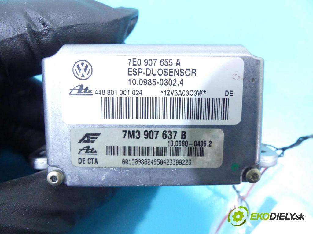 Vw Sharan I 1995-2010 1.9 tdi 116 HP manual 85 kW 1896 cm3 5- snímač ESP 7M3907637B