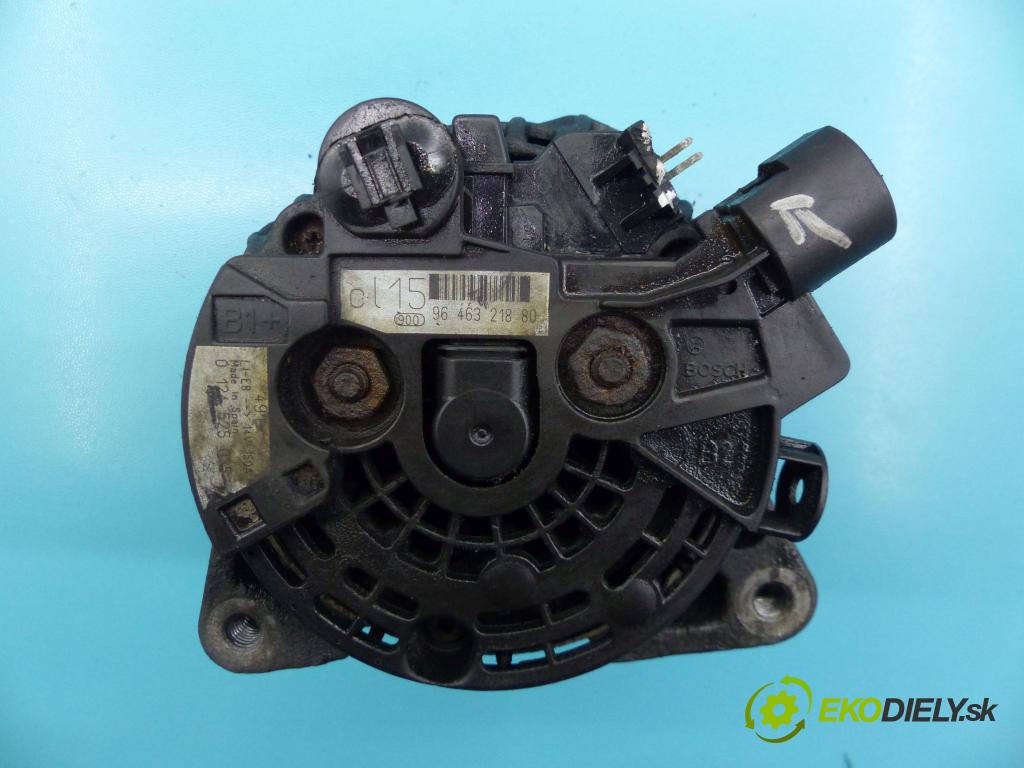 Peugeot 307 1.6 hdi 109 hp manual 80 kW 1560 cm3 5- Alternator 9646321880 (Alternátory)