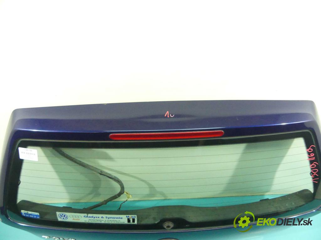 Vw Polo III 6N 1994-2001 1.4 mpi 60 hp manual 44 kW 1390 cm3 5- zadní kufrové dveře  (Zadní kapoty)