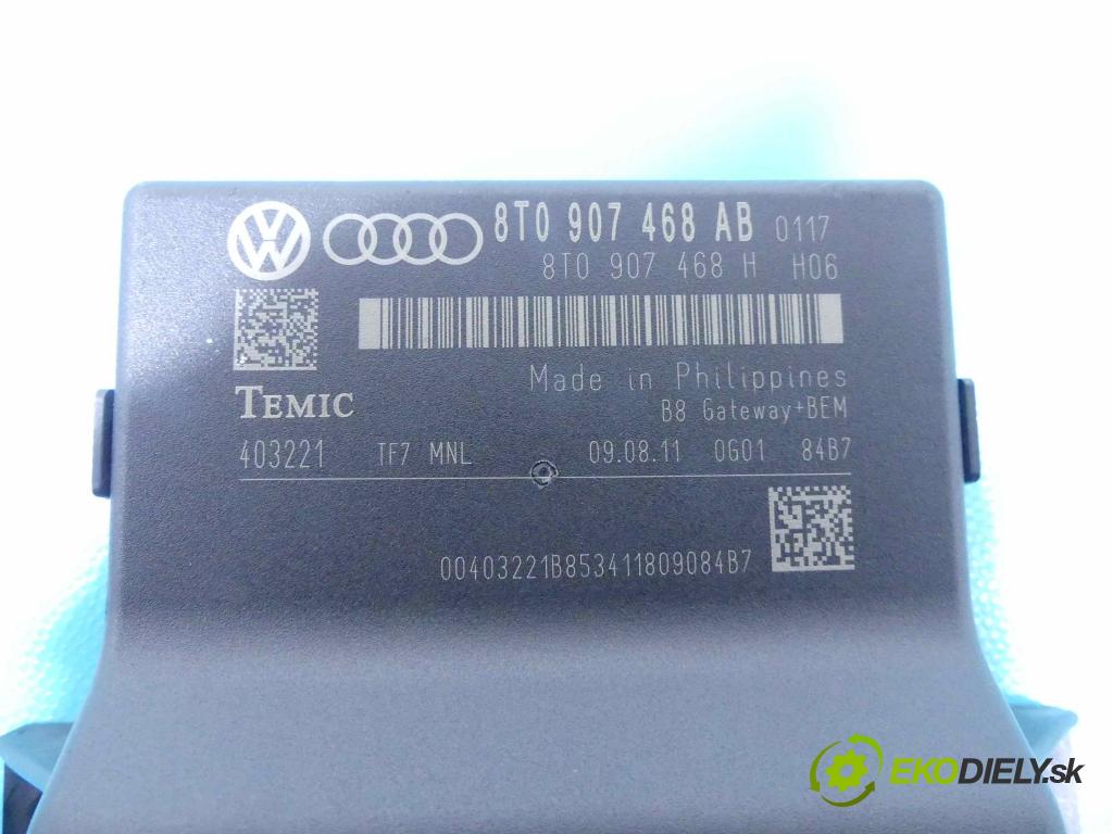 Audi Q5 2008-2016 2.0 tdi 170 HP automatic 125 kW 1968 cm3 5- modul riadiaca jednotka 8T0907468AB (Ostatné)