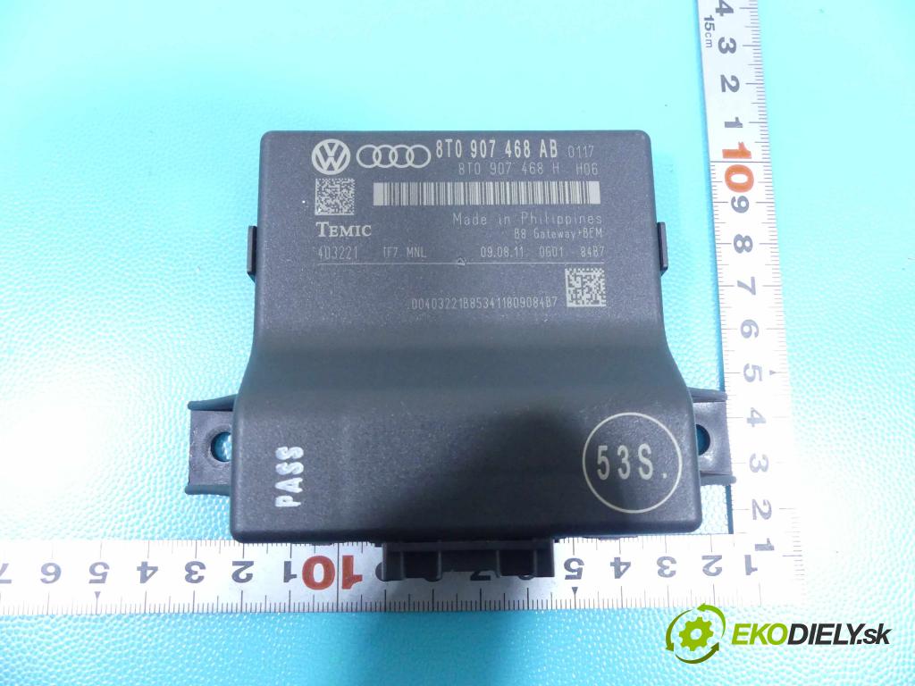 Audi Q5 2008-2016 2.0 tdi 170 HP automatic 125 kW 1968 cm3 5- modul riadiaca jednotka 8T0907468AB (Ostatné)