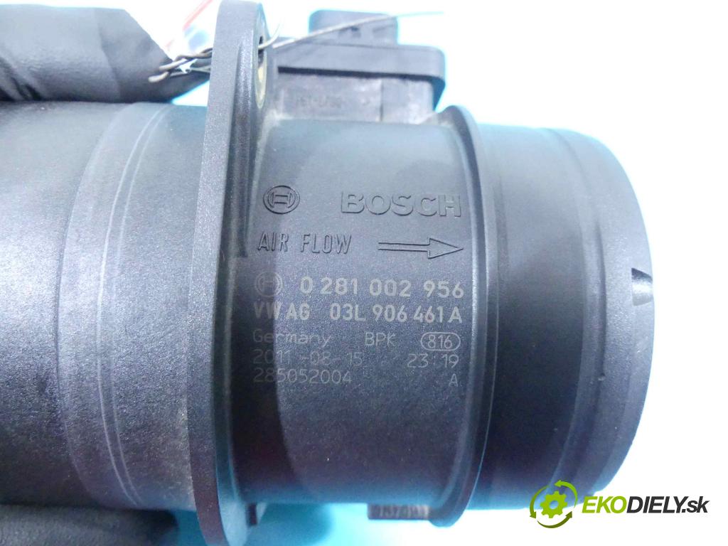 Audi Q5 2008-2016 2.0 tdi 170 HP automatic 125 kW 1968 cm3 5- průtokoměr: 0281002956 (Váhy vzduchu)