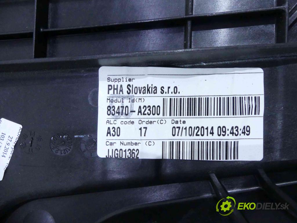 Kia Ceed II 2012-2018 1.6 crdi 128 hp manual 94 kW 1582 cm3 5- mechanismus stahování zadní levý 83470-A2300