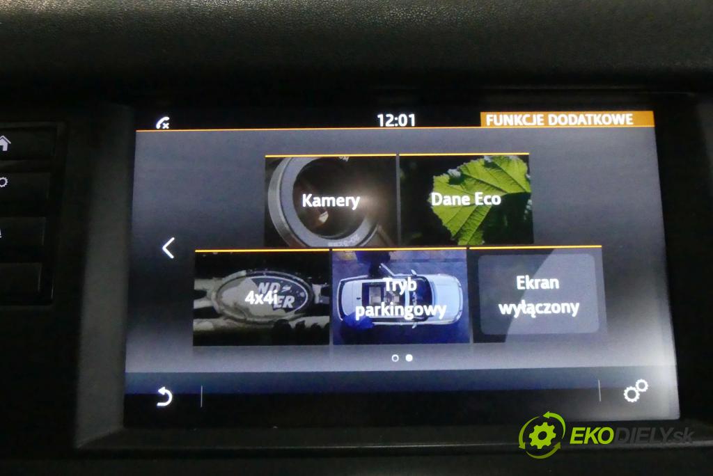 Land rover Discovery Sport 2014-2019 L550 2.0 td 150 HP manual 110 kW 1999 cm3 5- Zobrazit: FK72-19C299-AC (Prístrojové dosky, displeje)