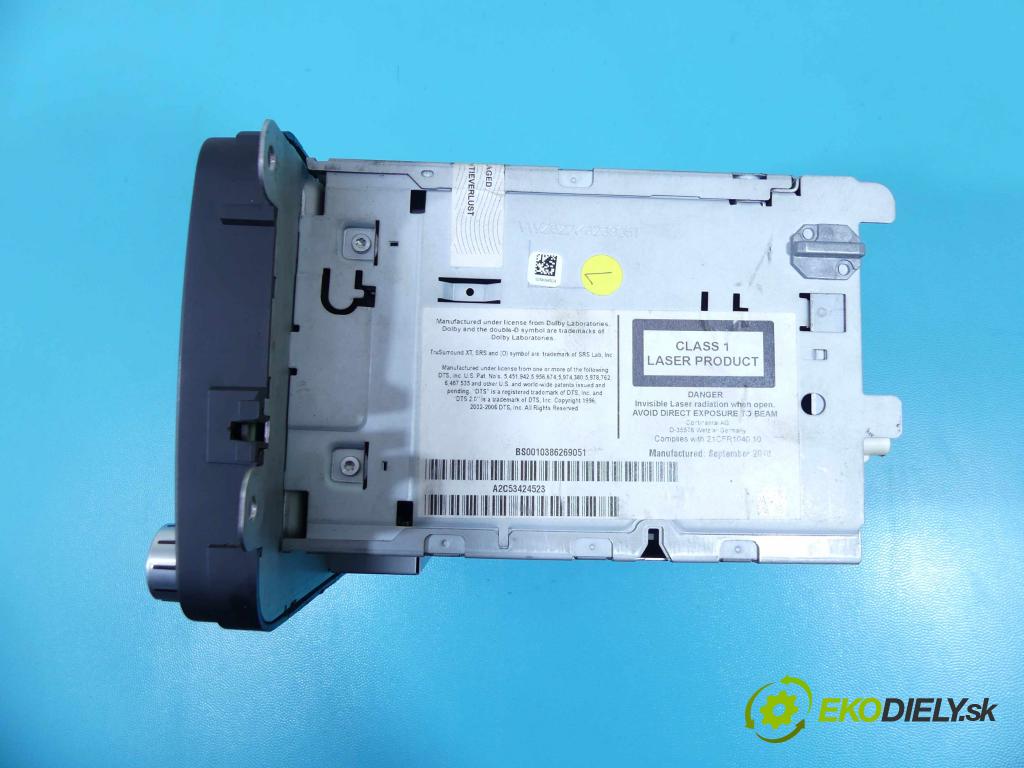 Vw Passat CC 2008-2016 2.0 tdi 170 HP automatic 125 kW 1968 cm3 4- Radio originál 1T0035680C