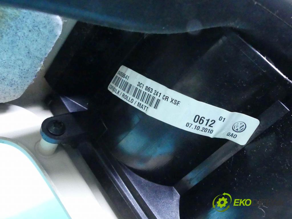 Vw Passat CC 2008-2016 2.0 tdi 170 HP automatic 125 kW 1968 cm3 4- operadlo 3C1863241CR (Lakťové opierky)