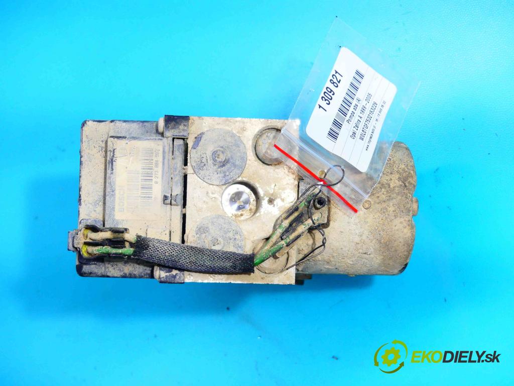 Opel Zafira A 1999-2005 1.8 16v 125 HP manual 92 kW 1796 cm3 5- čerpadlo abs 0273004592 (Pumpy ABS)