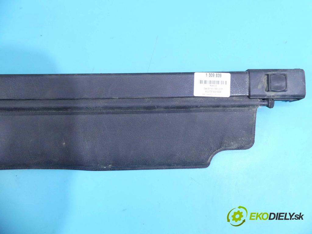 Opel Zafira A 1999-2005 1.8 16v 125 HP manual 92 kW 1796 cm3 5- roleta  (Rolety kufra)