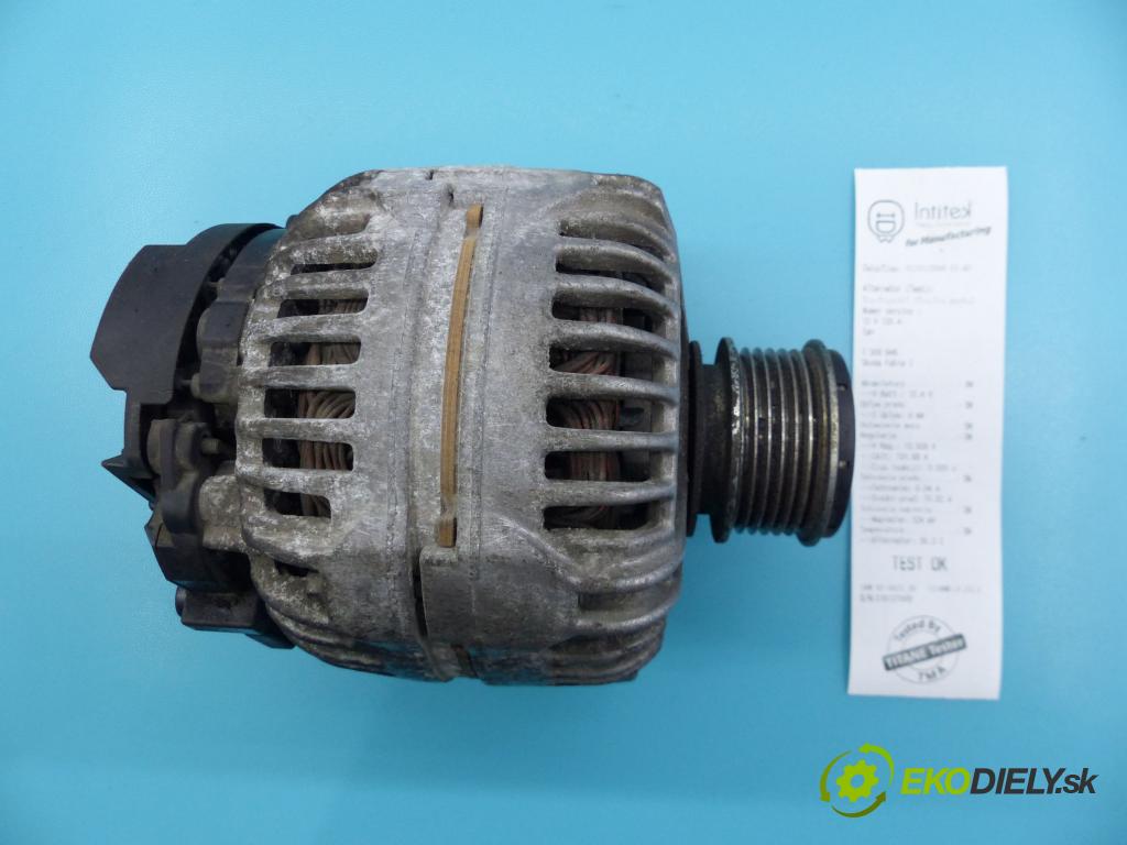 Skoda Fabia I 1999-2007 1.9 tdi 101 hp manual 74 kW 1896 cm3 5- Alternator 0124515010 (Alternátory)