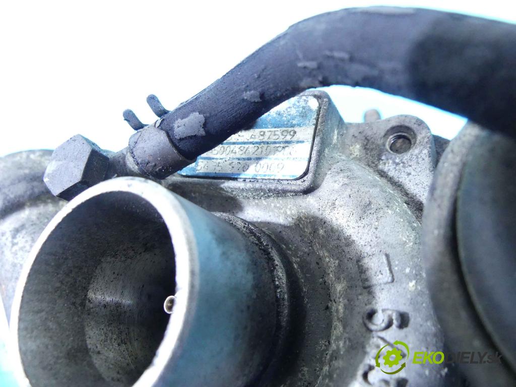 Ford Fusion 1.4 tdci 68 HP manual 50 kW 1399 cm3 5- turbodúchadlo, turbo 5435-970-0009 (Turbodúchadlá (kompletné))