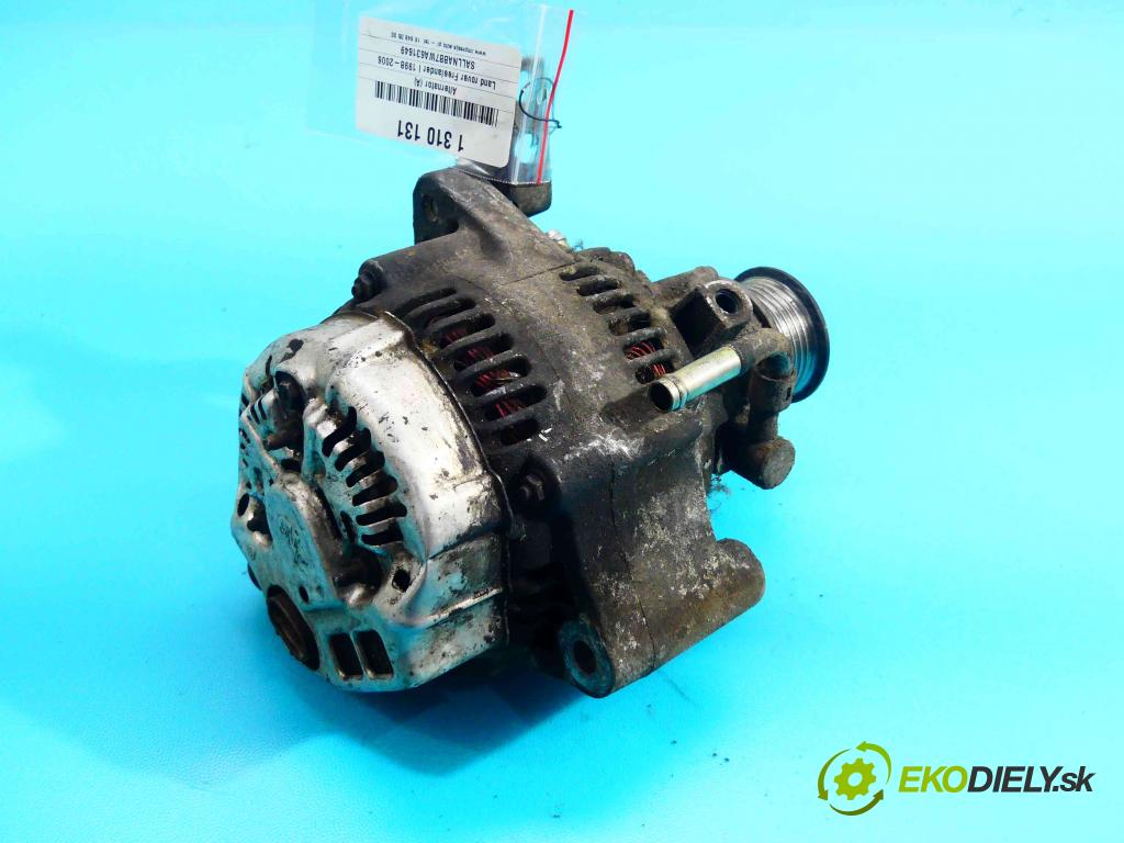 Land rover Freelander I 1998-2006 2.0 td 98 hp manual 72 kW 1997 cm3 5- Alternator 100213-2630 (Alternátory)
