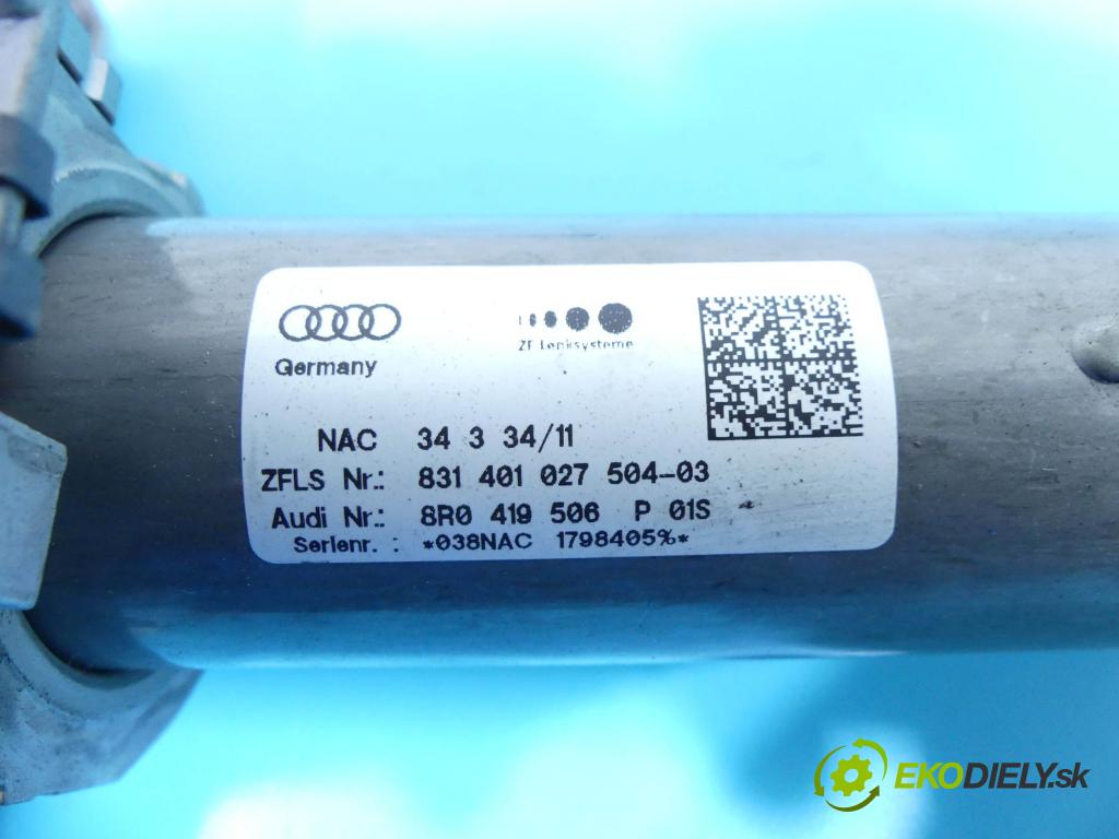 Audi Q5 2008-2016 2.0 tdi 170 HP automatic 125 kW 1968 cm3 5- Stĺpik volant 8R0419506P (Tyč riadenia (volantu))