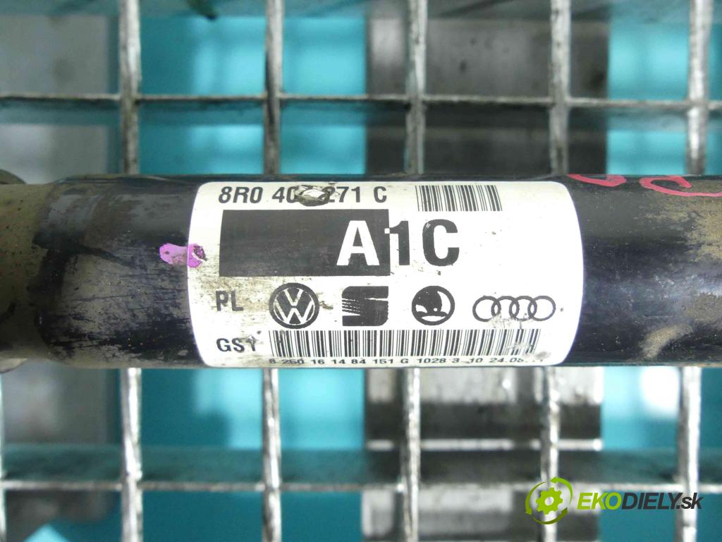 Audi Q5 2008-2016 2.0 tdi 170 HP automatic 125 kW 1968 cm3 5- poloos pravé 8R0407271C (Poloosy)