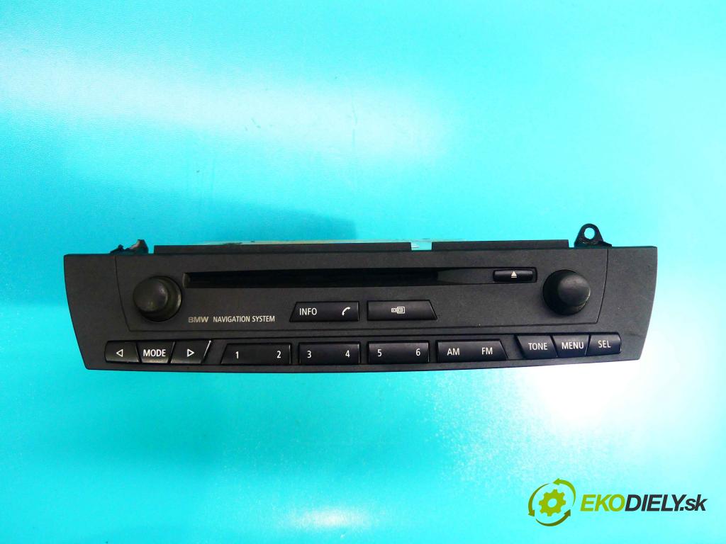 Bmw X3 E83 2003-2010 3.0d 204 HP automatic 150 kW 2993 cm3 5- Radio originál 6932547