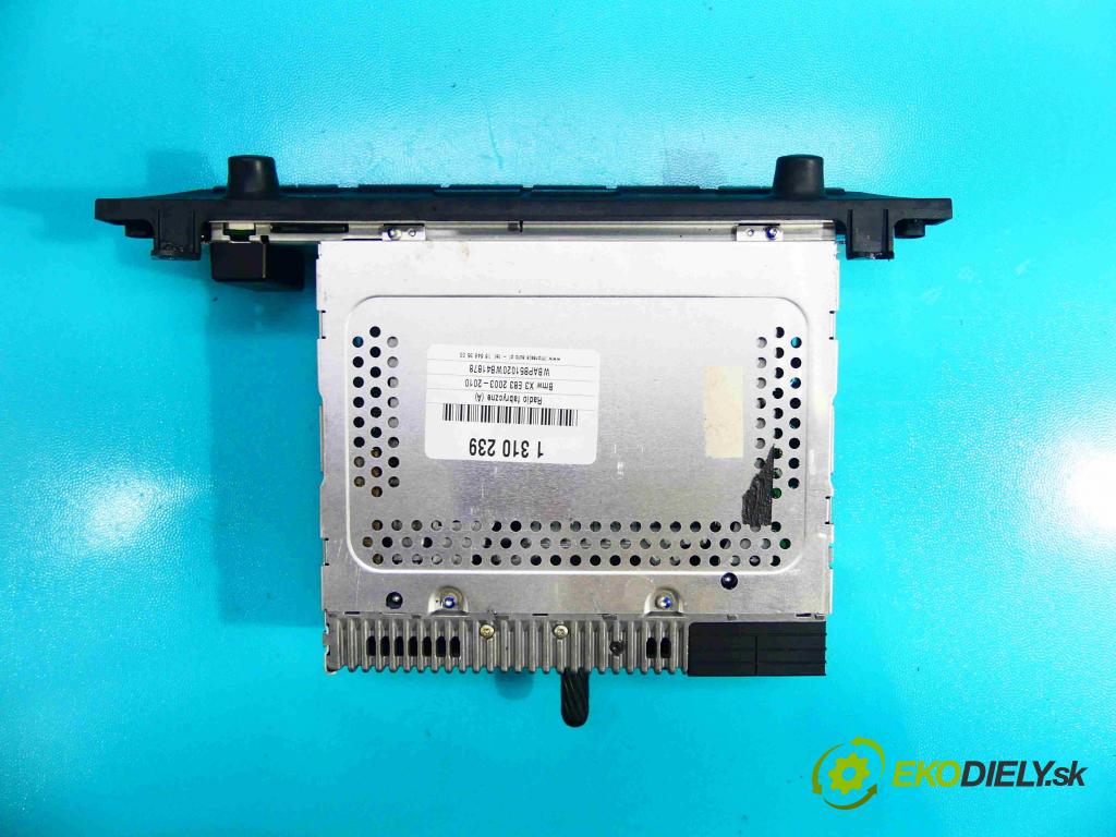 Bmw X3 E83 2003-2010 3.0d 204 HP automatic 150 kW 2993 cm3 5- Radio originál 6932547