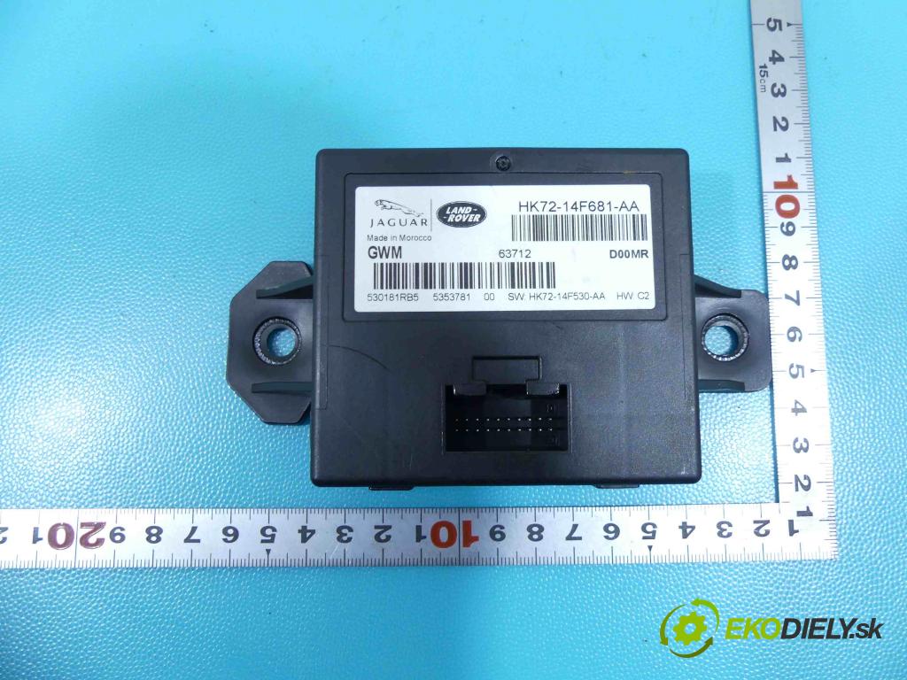 Land rover Discovery Sport 2014-2019 L550 2.0 td 150 HP manual 110 kW 1999 cm3 5- modul riadiaca jednotka HK72-14F681-AA (Ostatné)