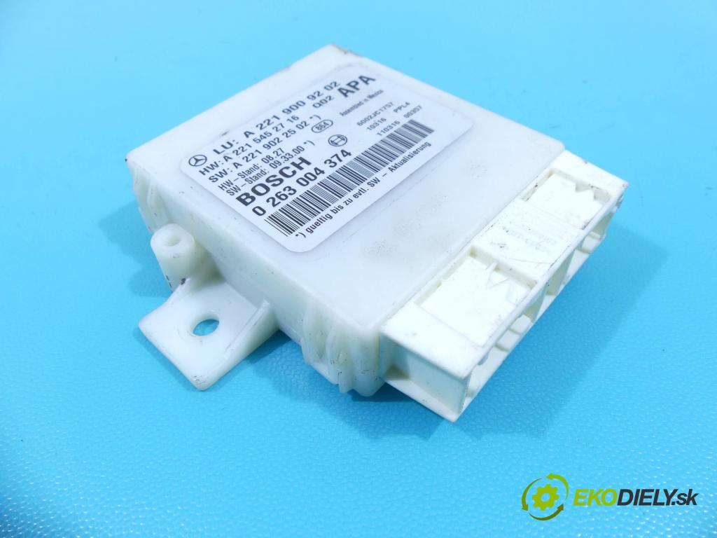 Mercedes S W221 2005-2013 2.1 cdi 204 HP automatic 150 kW 2143 cm3 4- modul riadiaca jednotka 0263004374 (Ostatné)