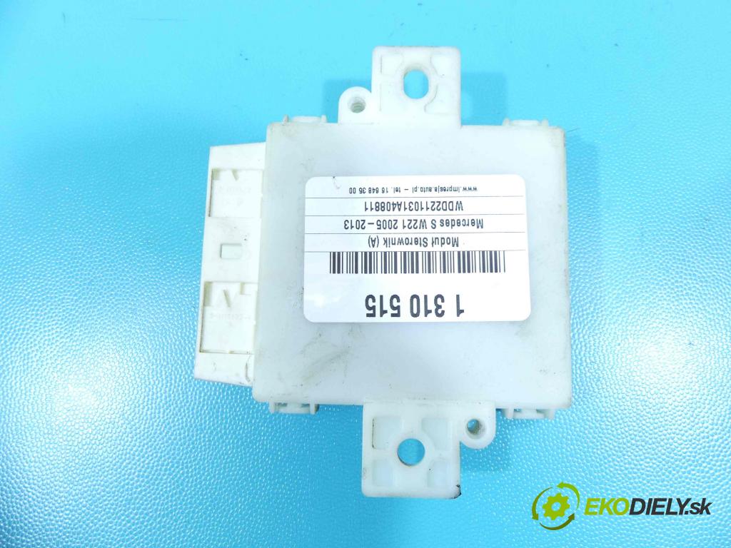 Mercedes S W221 2005-2013 2.1 cdi 204 HP automatic 150 kW 2143 cm3 4- modul riadiaca jednotka 0263004374 (Ostatné)