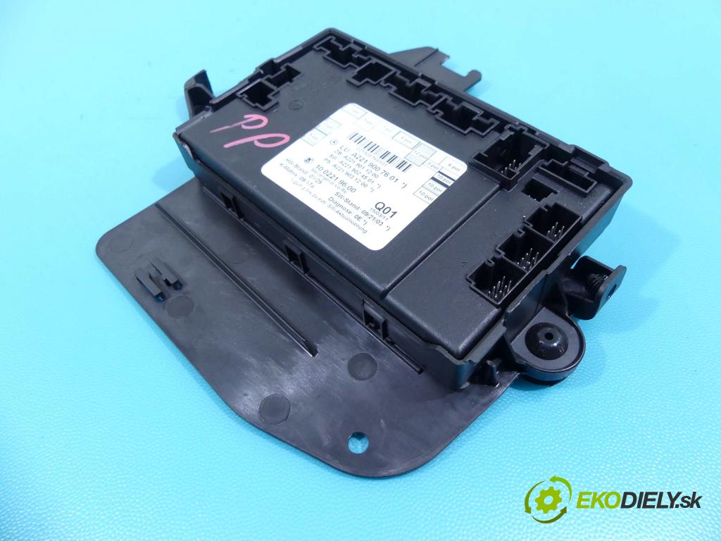 Mercedes S W221 2005-2013 2.1 cdi 204 HP automatic 150 kW 2143 cm3 4- modul riadiaca jednotka A2219007601 (Ostatné)