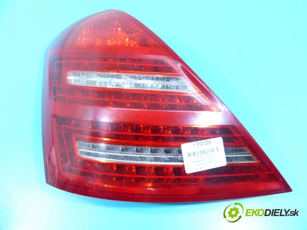 Mercedes S W221 2005-2013 2.2 cdi 204 HP automatic 150 kW 2143 cm3 4- svetlo / reflektor zadné ľavé A2218200577 (Kľučka dverí ostatné)