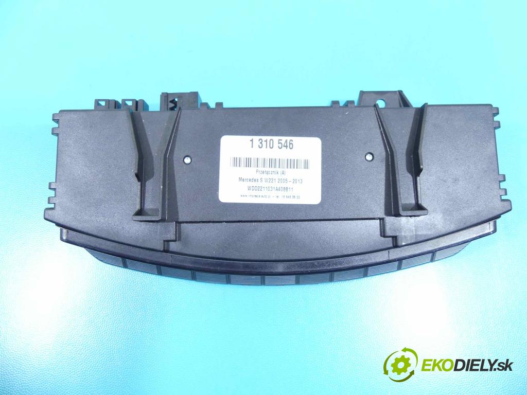 Mercedes S W221 2005-2013 2.1 cdi 204 HP automatic 150 kW 2143 cm3 4- panel kúrenia A2219055200