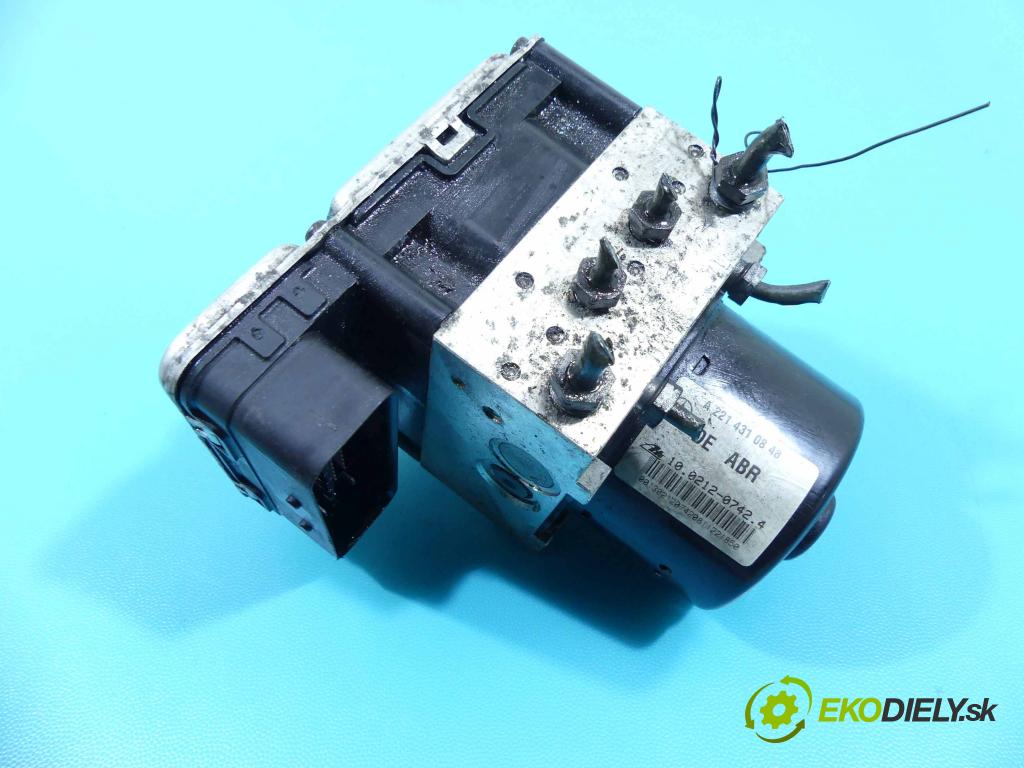 Mercedes S W221 2005-2013 2.1 cdi 204 HP automatic 150 kW 2143 cm3 4- čerpadlo abs A2214310848 (Pumpy ABS)