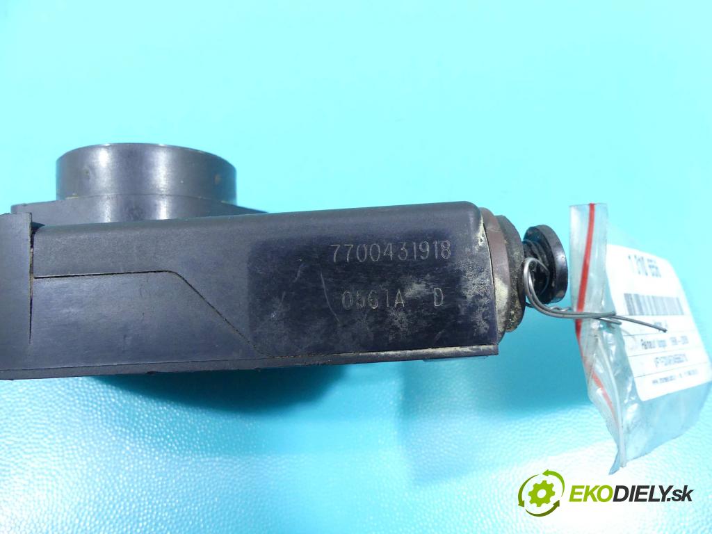 Renault Kangoo I 1998-2008 1.9 dti 80 HP manual 59 kW 1870 cm3 5- pedále 7700431918 (Pedále)