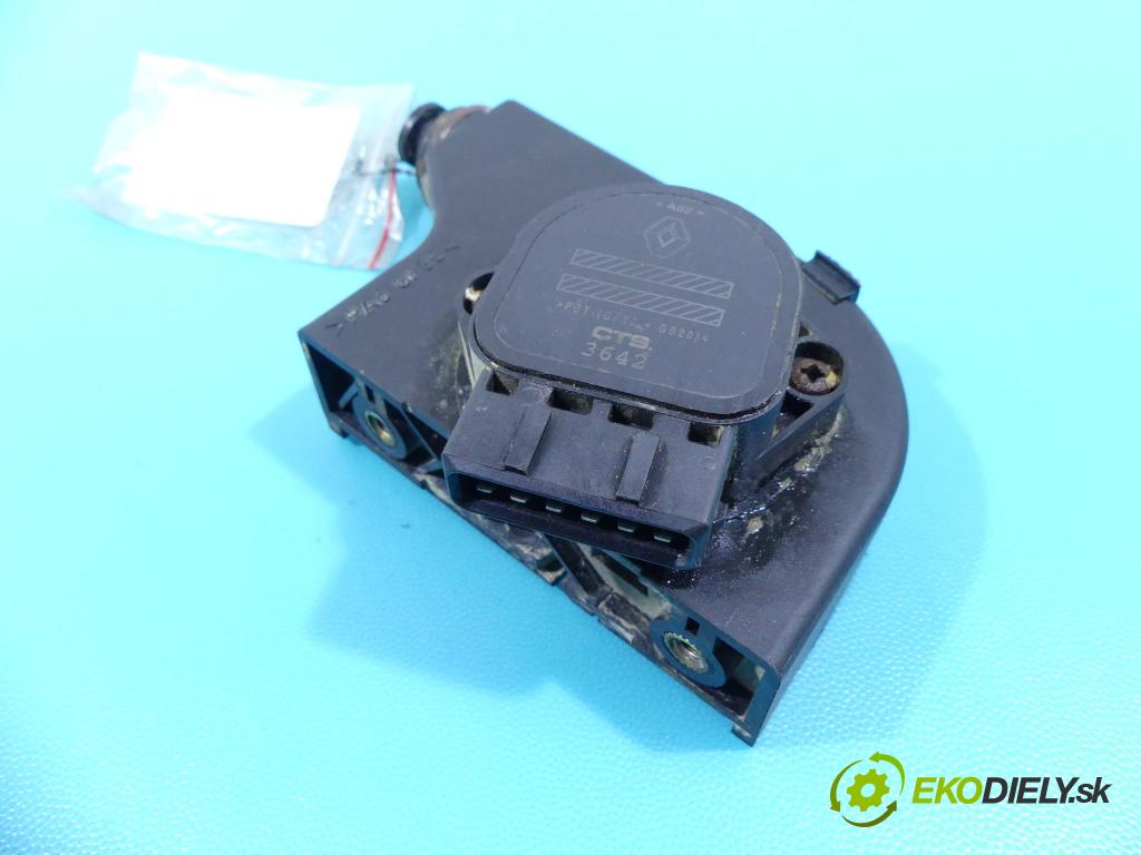 Renault Kangoo I 1998-2008 1.9 dti 80 HP manual 59 kW 1870 cm3 5- pedále 7700431918 (Pedále)