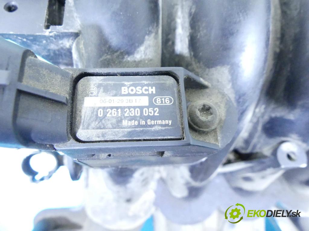 Fiat Albea 1.4 77 HP manual 57 kW 1368 cm3 4- zvod nasávací 0261230030 (Sacie potrubia)