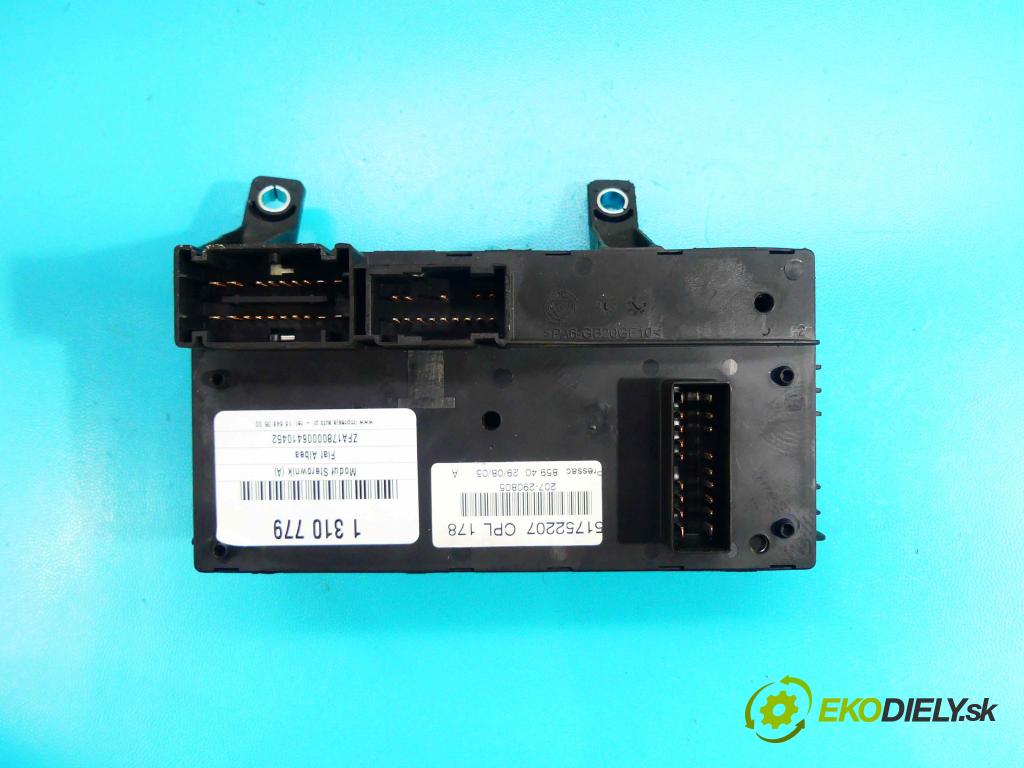 Fiat Albea 1.4 77 HP manual 57 kW 1368 cm3 4- modul riadiaca jednotka 51752207 (Ostatné)