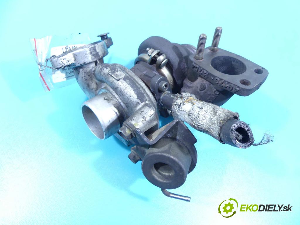 Citroen Berlingo I 1996-2008 1.6 hdi 90 HP manual 66,2 kW 1560 cm3 5- turbodúchadlo, turbo 49173-07504 (Turbodúchadlá (kompletné))