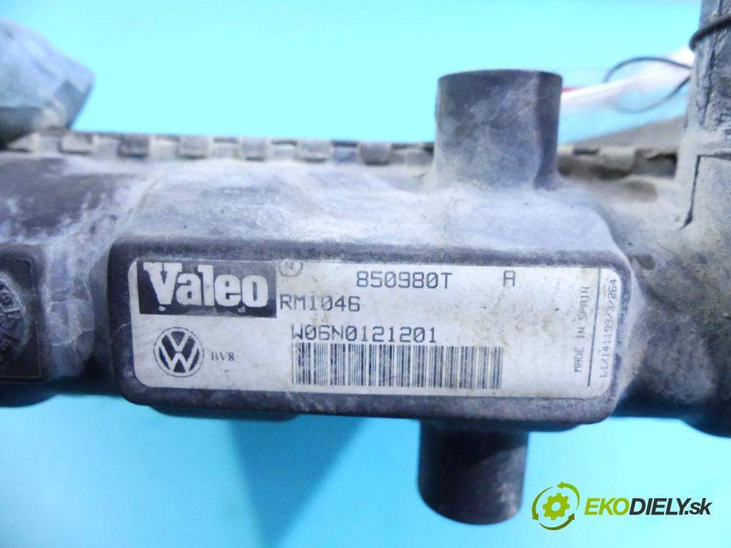 Vw Polo III 6N 1994-2001 1.0 mpi 50KM manual 37 kW 999 cm3 3- chladič voda: 6N0121201 (Chladiče vody)