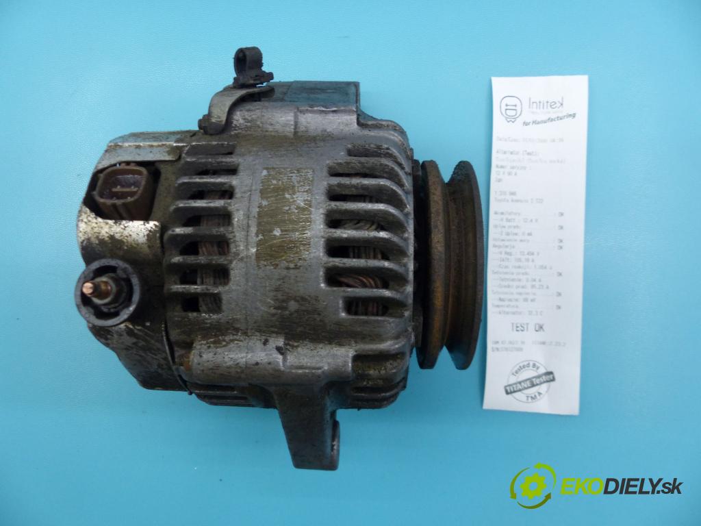 Toyota Avensis I T22 1997-2003 2.0 D4D 110 hp manual 81 kW 1995 cm3 5- Alternator 27060-27030 (Alternátory)