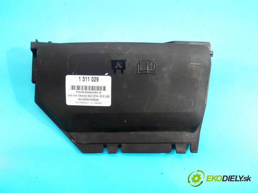 Land rover Discovery Sport 2014-2019 L550 2.0 td 150 hp manual 110 kW 1999 cm3 5- skříňka pojistková HK72-14A076-BB (Pojistkové skříňky)