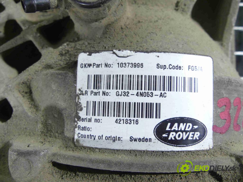 Land rover Discovery Sport 2014-2019 L550 2.0 td 150 HP manual 110 kW 1999 cm3 5- Most: zadní: GJ32-4N053-AC