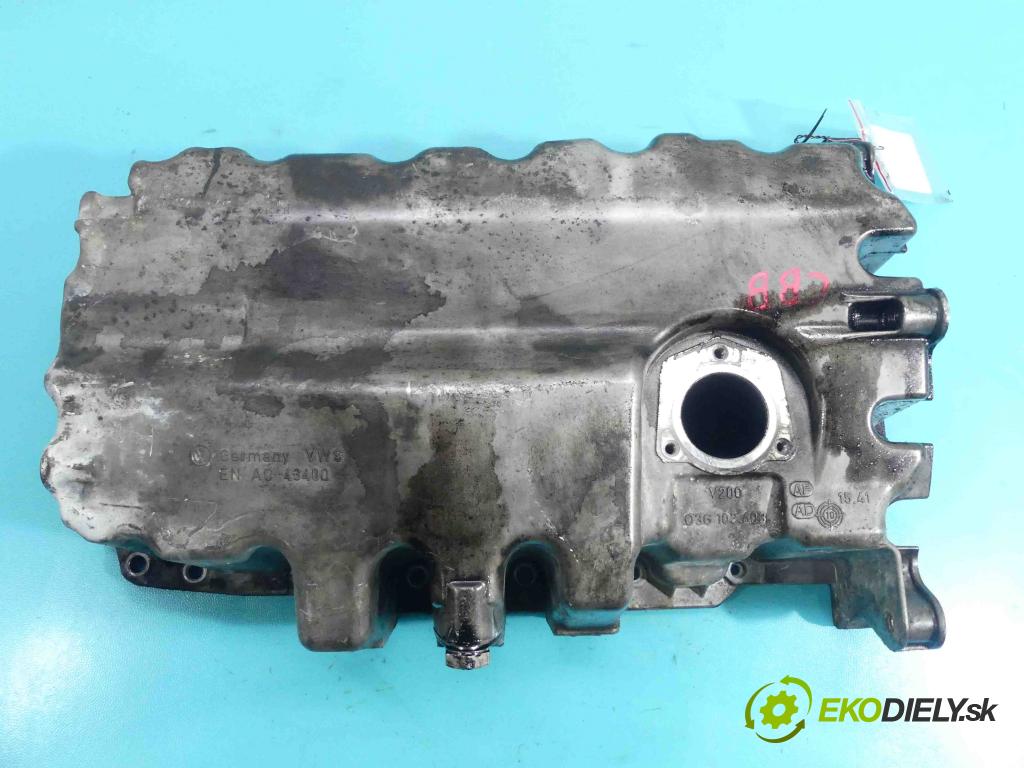 Vw Passat CC 2008-2016 2.0 tdi 170 HP automatic 125 kW 1968 cm3 4- vaňa olejová 03G103603 (Olejové vane)