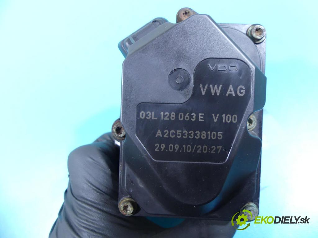 Vw Passat CC 2008-2016 2.0 tdi 170 HP automatic 125 kW 1968 cm3 4- klapka 03L128063E (Škrtiace klapky)