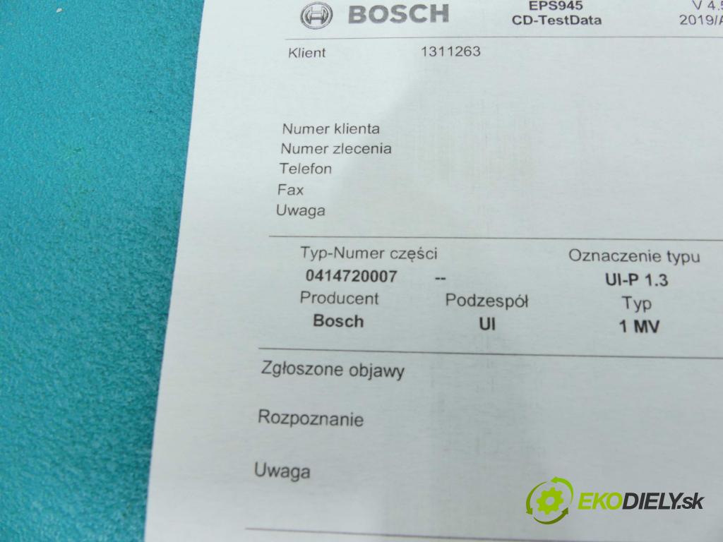 Audi A2 1.4 tdi 75 HP manual 55 kW 1422 cm3 5- vstrekovacie čerpadlo 0414720007 (Vstrekovače)