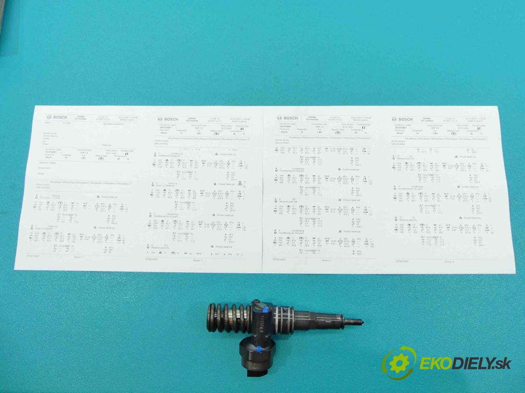 Audi A2 1.4 tdi 75 HP manual 55 kW 1422 cm3 5- vstrekovacie čerpadlo 0414720007 (Vstrekovače)