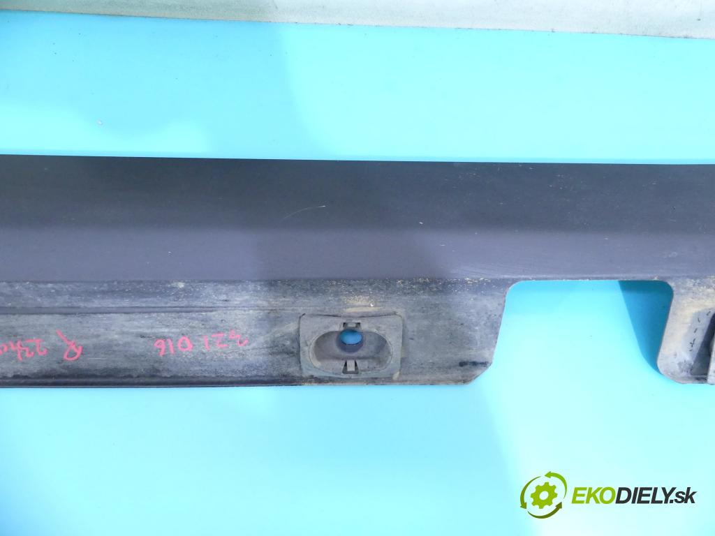 Mercedes S W221 2005-2013 2.1 cdi 204 hp automatic 150 kW 2143 cm3 4- lišta práh: pravé A2216900440 (Lišty prahů)