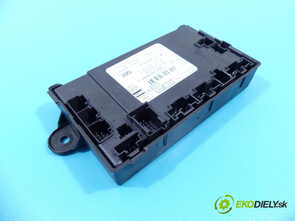 Mercedes S W221 2005-2013 2.1 cdi 204 HP automatic 150 kW 2143 cm3 4- modul riadiaca jednotka A2219007801 (Ostatné)