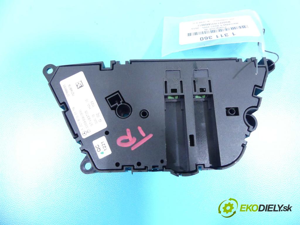 Mercedes S W221 2005-2013 2.1 cdi 204 HP automatic 150 kW 2143 cm3 4- prepínač A2218700179