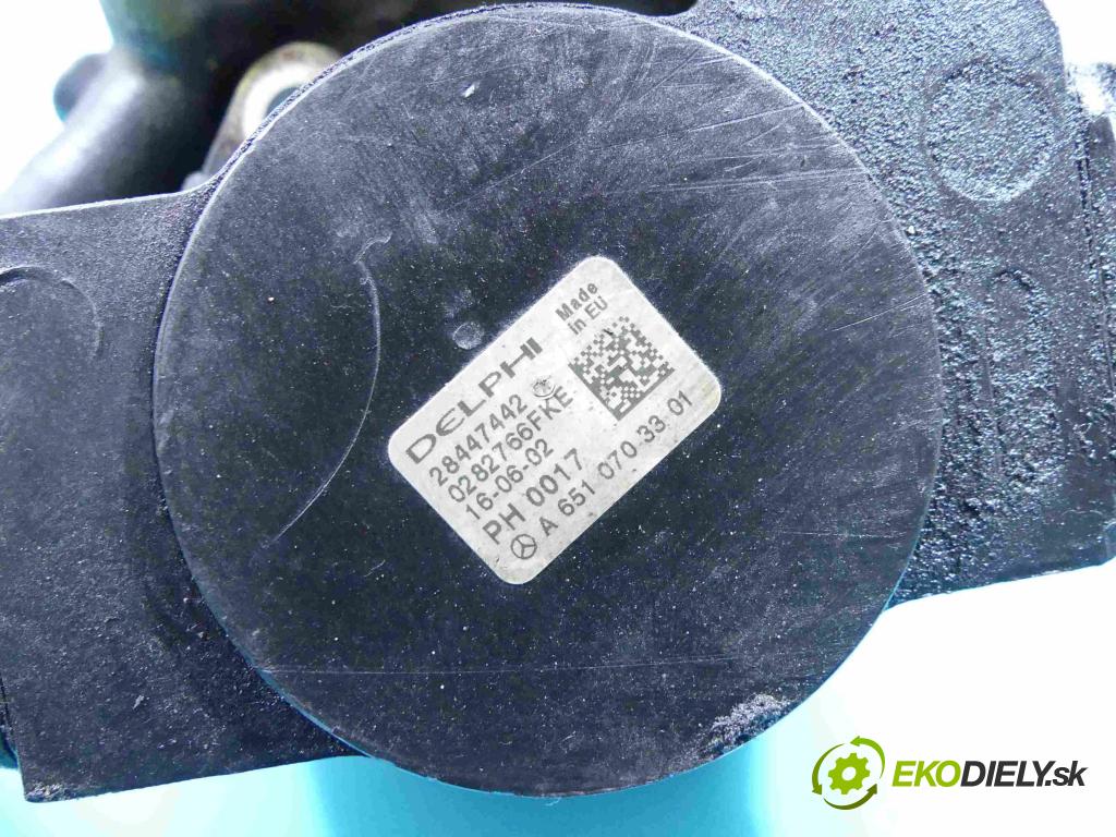 Mercedes S W221 2005-2013 2.1 cdi 204 HP automatic 150 kW 2143 cm3 4- čerpadlo vstrekovacia A6510703301 (Vstrekovacie čerpadlá)