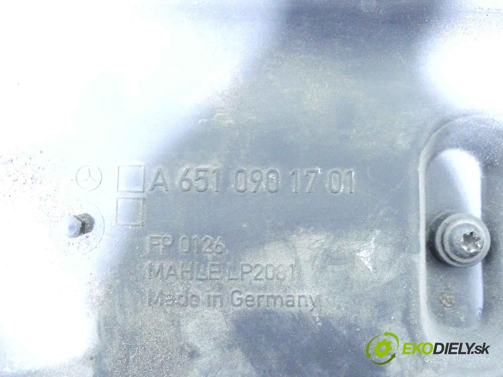Mercedes S W221 2005-2013 2.1 cdi 204 HP automatic 150 kW 2143 cm3 4- obal filtra vzduchu A6510901701 (Obaly filtrov vzduchu)